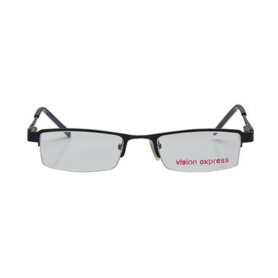 Vision Express 48796 Black Rectangle Eyeglasses (Including Anti-Reflective Coating Lens) 1's - Wearables Eye Glasses