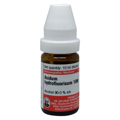 Dr. Willmar Schwabe Acidum Hydrofluoricum 10m Drops 10 ml - Homeopathic Drops
