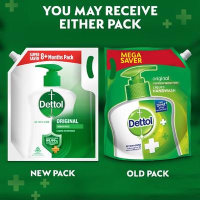 Dettol Liquid Handwash Refill - Original 1500 ml - Hand Wash & Soaps