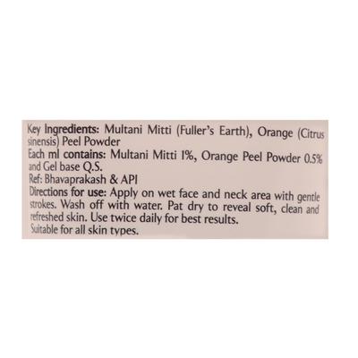 Banjaras Tan Free Face Wash - Multani + Orange 50 ml - Face Wash & Cleansers