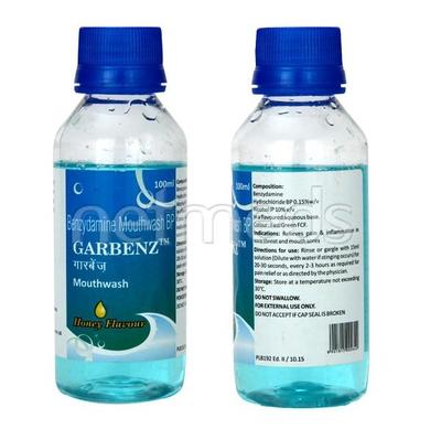 Garbenz Mouth Wash Liquid 100ml - Oral Care - P-Mou