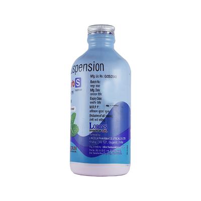 LENOCARB S PEPPERMINT FLAVOUR Suspension 200ml - Ulcer/Reflux/Flatulence-GIT