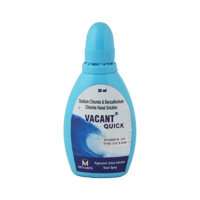 Vacant Quick Nasal Spray 20ml - Nasal Congestion-Nas