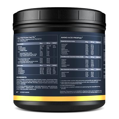 Nutrabay Gold Tri-Blend Whey Protein Powder - Vanilla Ice Cream Flavour 500 gm - Whey Proteins