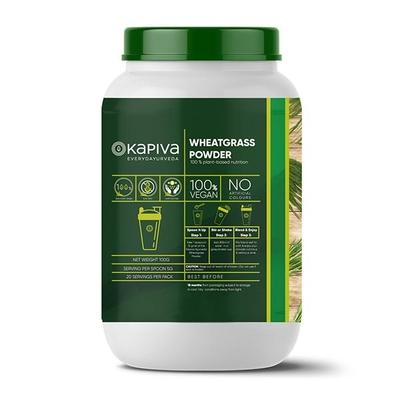 Kapiva Wheat Grass Powder 100 gm - Pure Herbs