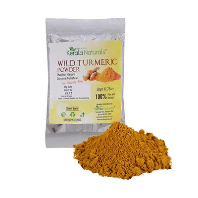 Kerala Naturals Kasturi Turmeric Powder (Pack of 3 x 50 gm) - Personal Care (Ayush)