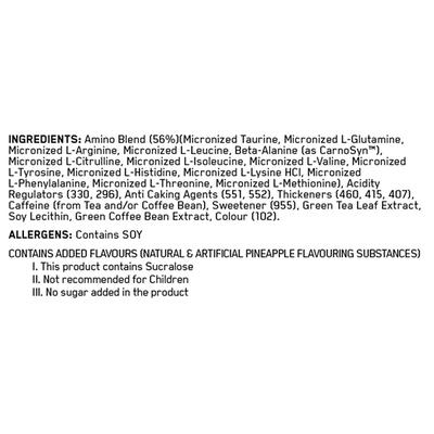 Optimum Nutrition (ON) Amino Energy Pineapple 30 Servings 270 gm - Amino Acids