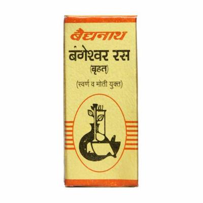 Baidyanath Bangeshwar Ras Brihat With Gold and Pearl Tablet 25's - Health Products
