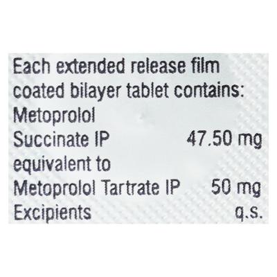 Prolomet XL 50mg Tablet 10'S - Hypertension-Bet
