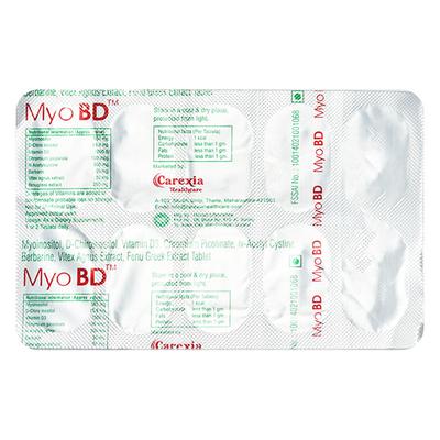 MYO BD Tablet 10's - Supplements-Vam
