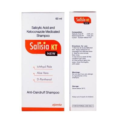 Salisia KT New Shampoo 60ml - Dandruff-TAA