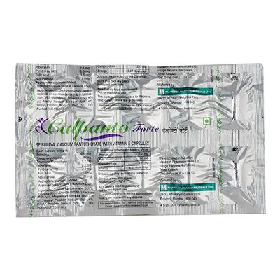 Calpanto Forte Capsule 10'S - Supplements-Vam