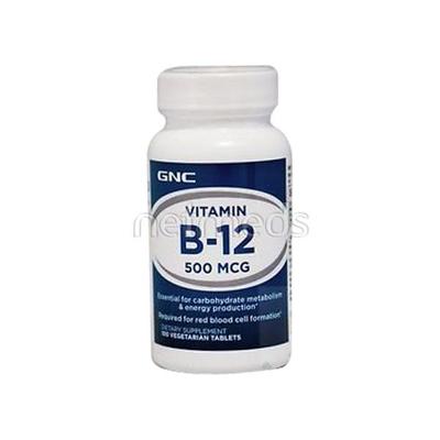 Gnc Vitamin B 12 1000Mcg Tablet 100'S - Multi-Vitamins