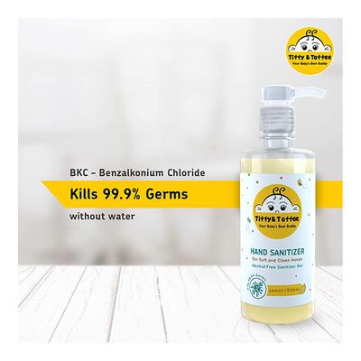 Tiffy & Toffee Non-Alcoholic Hand Sanitizer - Lemon 500 ml + Baby Laundry Detergent 200 ml - Baby Skin Care