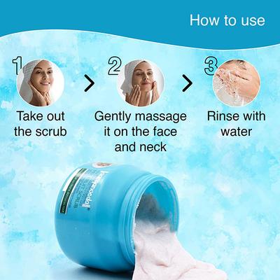 Aryanveda Mixed Fruit Face Scrub - Kiwi & Passion Fruit 400 gm - Face Scrubs