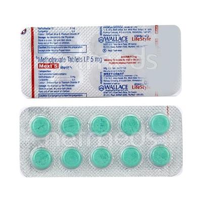 Mext 5mg Tablet 10'S - Cancer Oncology-Cyt