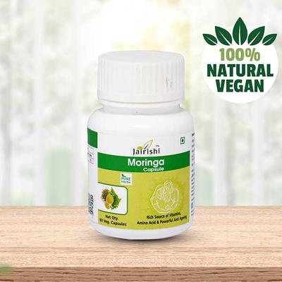 Jairishi Moringa Veg Capsule 60's - Speciality Medicines