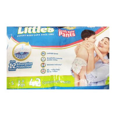 Littles Premium Comfy Baby Diaper Pants (S) 42's - Diapers & Wipes