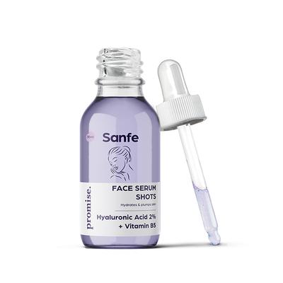 Sanfe Promise Face Serum Shots - Hyaluronic Acid + Vitamin B5 30 ml - Face Serum