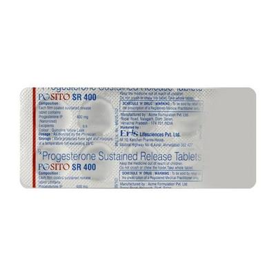 Posito SR 400mg Tablet 10'S - Hormonal Therapy-Oes