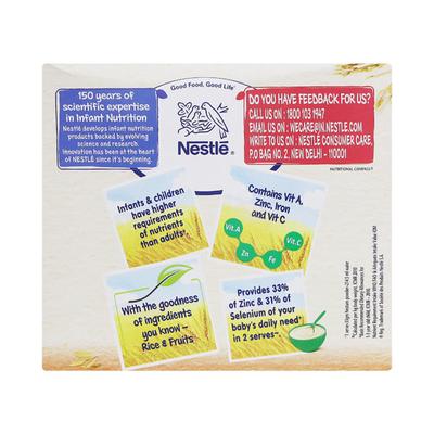 Nestle Nestum Stage 3 (10-24 Months) Powder 300 gm - Rice Fruits (Refill Pack) - Baby And Infant Supplements