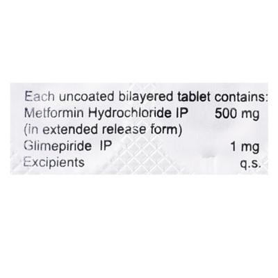 GENEGLIM M 1 Tablet 15's - Diabetes-Ant