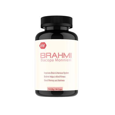 Vitaminhaat Brahmi Bacopa Monnieri Capsule 90's - Herbal Dietary Supplement