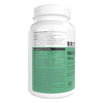 Briyo Fish Oil Mini Softgel 90's (N) - Multi-Vitamins