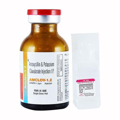AMCLOV 1.2gm Injection 1's - Bacterial Infections-Pen