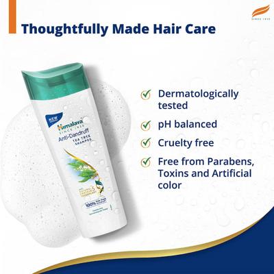 Himalaya Anti-Dandruff Tea Tree Shampoo 180 ml - Shampoos