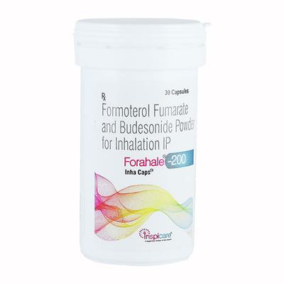 FORAHALE 200 Inhalation Capsule 30's - Asthma/COPD-Ast