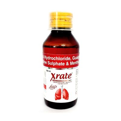 XRATE COUGH Expectorant 100ml - Cough And Cold-Cou