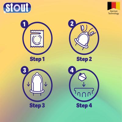 Stout Ultra Thin XtremeFeel Condoms (Pack Of 3 x 10's) 1's - Plain/Flavoured Condoms