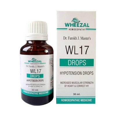 Wheezal Wl-17 Hypotension Drops 30ML - Homeopathic Drops