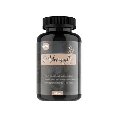 Vitaminhaat Ashwagandh + Piperine Capsule 90's - Sexual Care