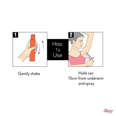 Spinz Perfumed Deo - Achiever 150 ml - Women Deodorants/Roll-Ons