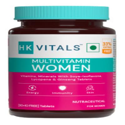 HealthKart HK Vitals Multivitamin Women Tablet 40's - Multi-Vitamins