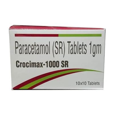 CROCIMAX SR 1000mg Tablet 10's - Pain relief-Nsa