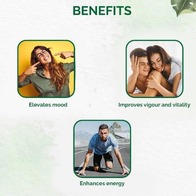 Dr. Vaidya's Mood Boost Capsule (Pack of 3 x 30's) - Sexual Healthcare