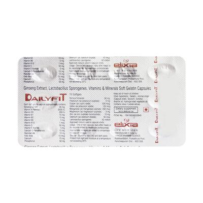 DAILYFIT Capsule 10's - Supplements-Sup