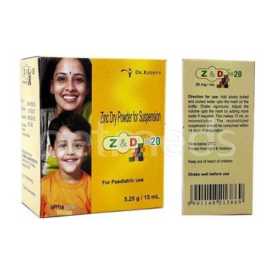 Z&D 20mg Dry Syrup 15ml (N) - Supplements-Vam