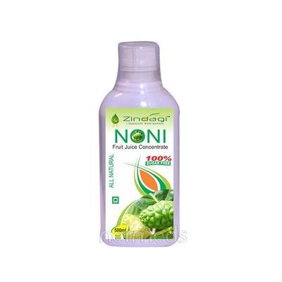 Zindagi Noni Fruit Juice Concentrate 500 ml - Ayurvedic Juices