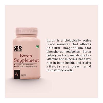 She Need Better with Boron Capsule 60's - Calcium And Minerals
