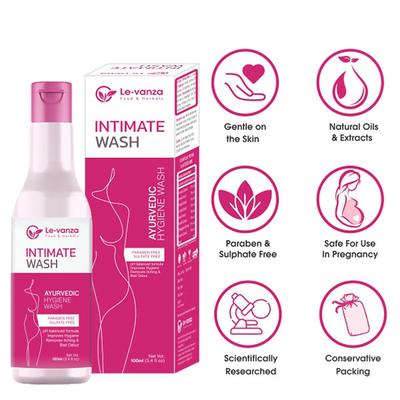 Le-Vanza Intimate Wash (Pack of 3 x 100 ml) - Intimate Care