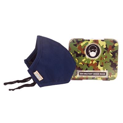 Advind Healthcare Military Grade N99 Mask - Blue (L) 1's - Face Mask