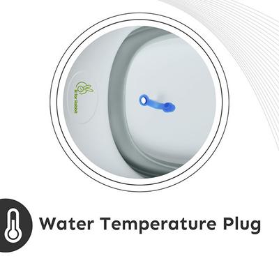 R for Rabbit Bubble Double Elite Baby Bath Tub - Grey - Bathing Essentials