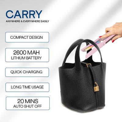 Winston Cordless Rechargeable Hair Straightener - Lavender - Straighteners