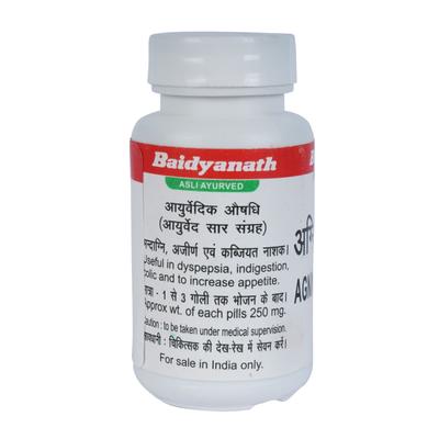 Baidyanath Agnivardhak Bati 30 gm - Speciality Medicines