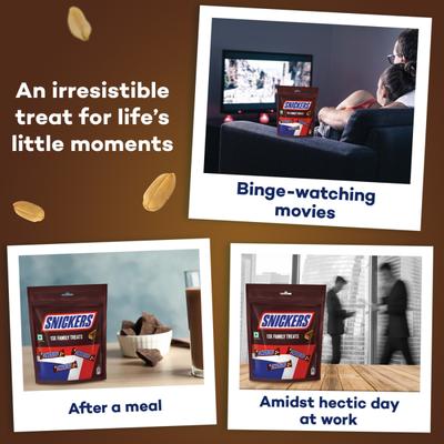 Snickers 13X Family Treats (Pack of 13 x 12 gm) 1's - Nutritional Bars