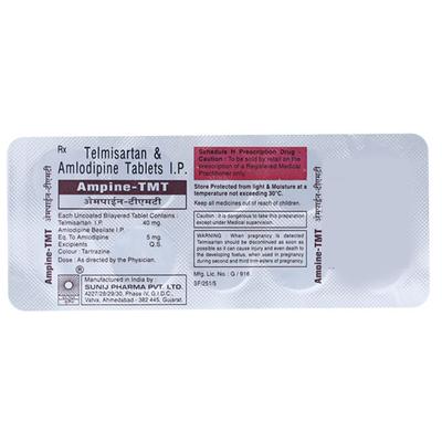 AMPINE TMT Tablet 10's - Hypertension-Ang